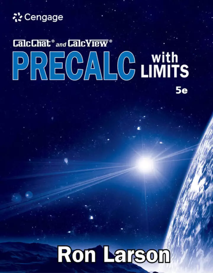 Precalculus with Limits (5th Edition) - eBook