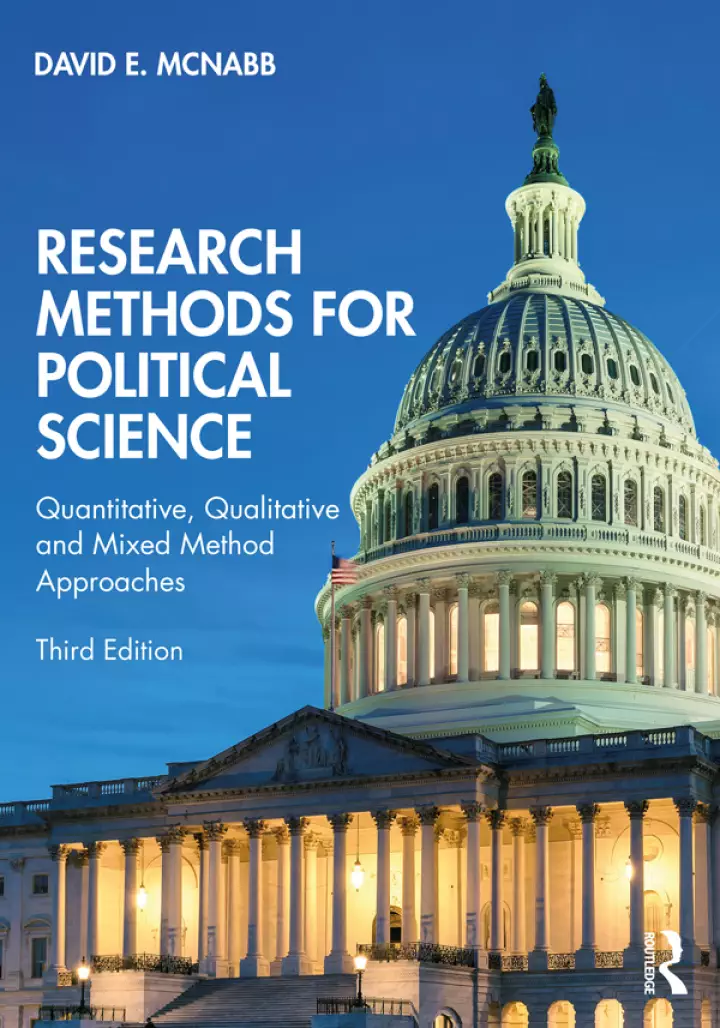 Research Methods for Political Science: Quantitative, Qualitative and Mixed Method Approaches (3rd Edition) - eBook