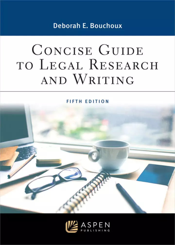 Concise Guide to Legal Research and Writing (5th Edition) - eBook