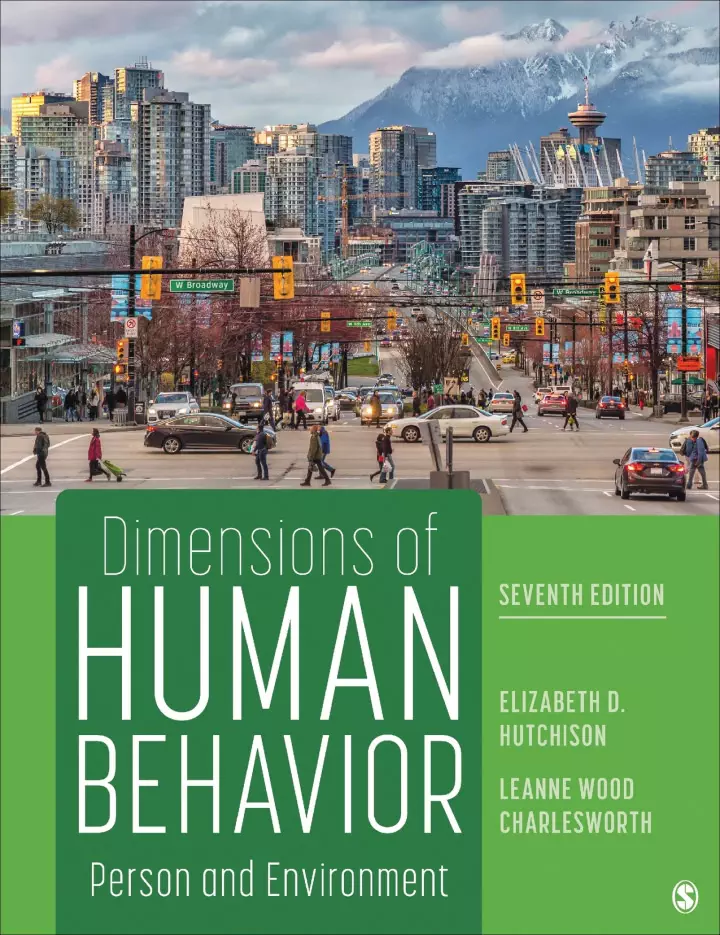 Dimensions of Human Behavior: Person and Environment (7th Edition) - eBook