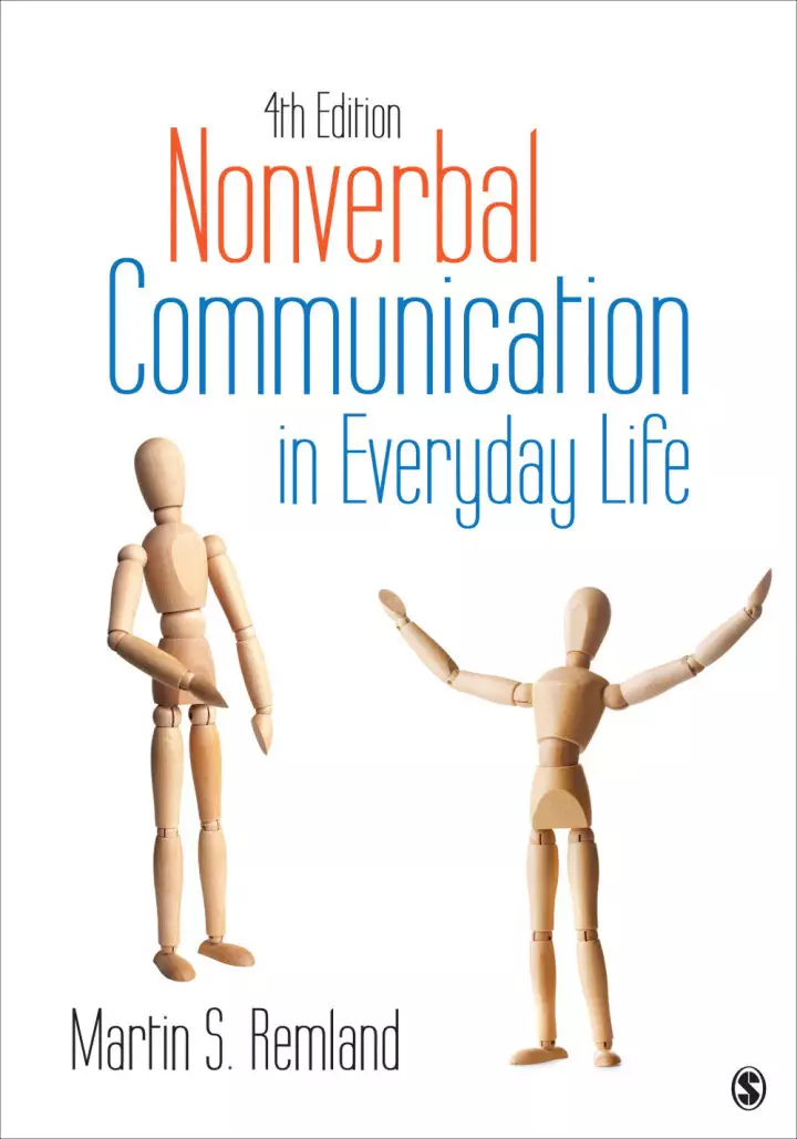 Nonverbal Communication in Everyday Life (4th Edition) - eBook