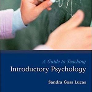 A Guide to Teaching Introductory Psychology pdf