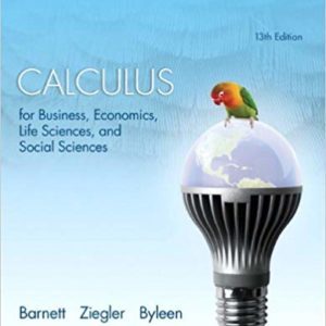 Calculus for Business, Economics, Life Sciences, and Social Sciences 13e