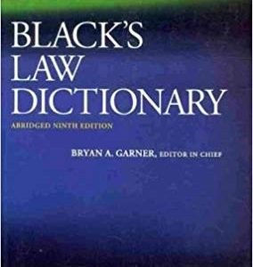 Black's Law Dictionary (9th Edition) - eBook