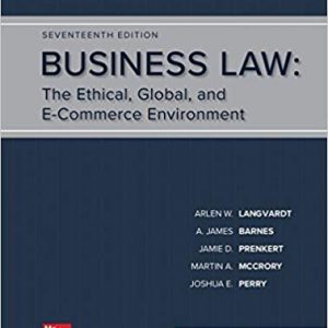 Business Law (17th Edition) - eBook