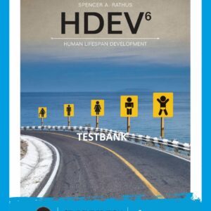 HDEV6 TestBank - Rathus