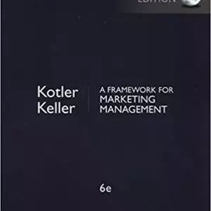 a framework for marketing management 6e pdf