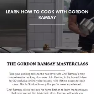gordon ramsay cooking masterclass
