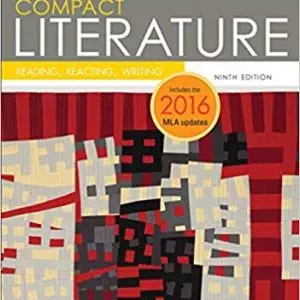 COMPACT Literature: Reading, Reacting, Writing, 2016 MLA Update (9th Edition) - eBook