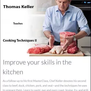 thomas keller cooking masterclass 2