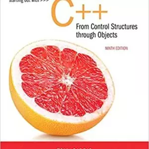 Starting Out with C++ from Control Structures to Objects (9th Edition) - eBook