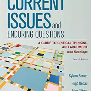 Current Issues and Enduring Questions: A Guide to Critical Thinking and Argument, with Readings (12th Edition) - eBook