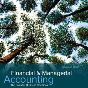 Financial and Managerial Accounting (19th Edition) - eBook